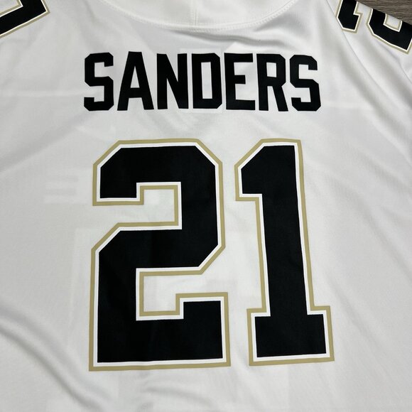 Nike Prime Sadeur Sanders Jersey Sz 2XL Mens White Prime 2.0 #21 Football - Picture 9 of 12